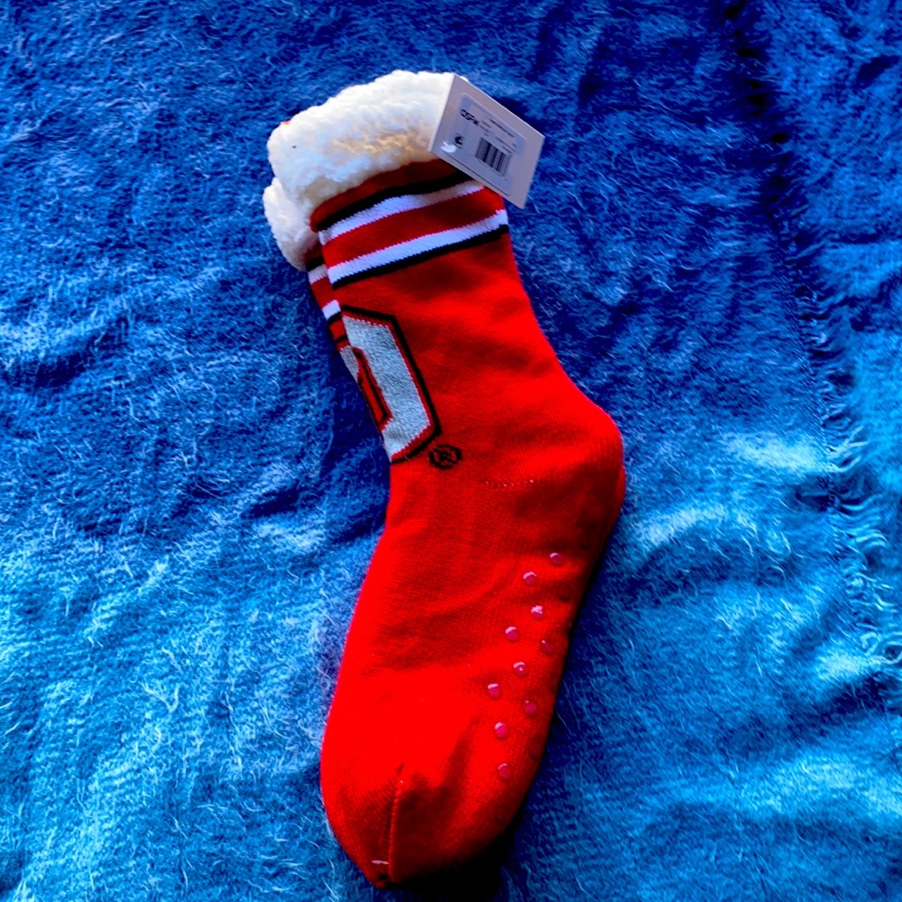 Ohio State Footy Slippers